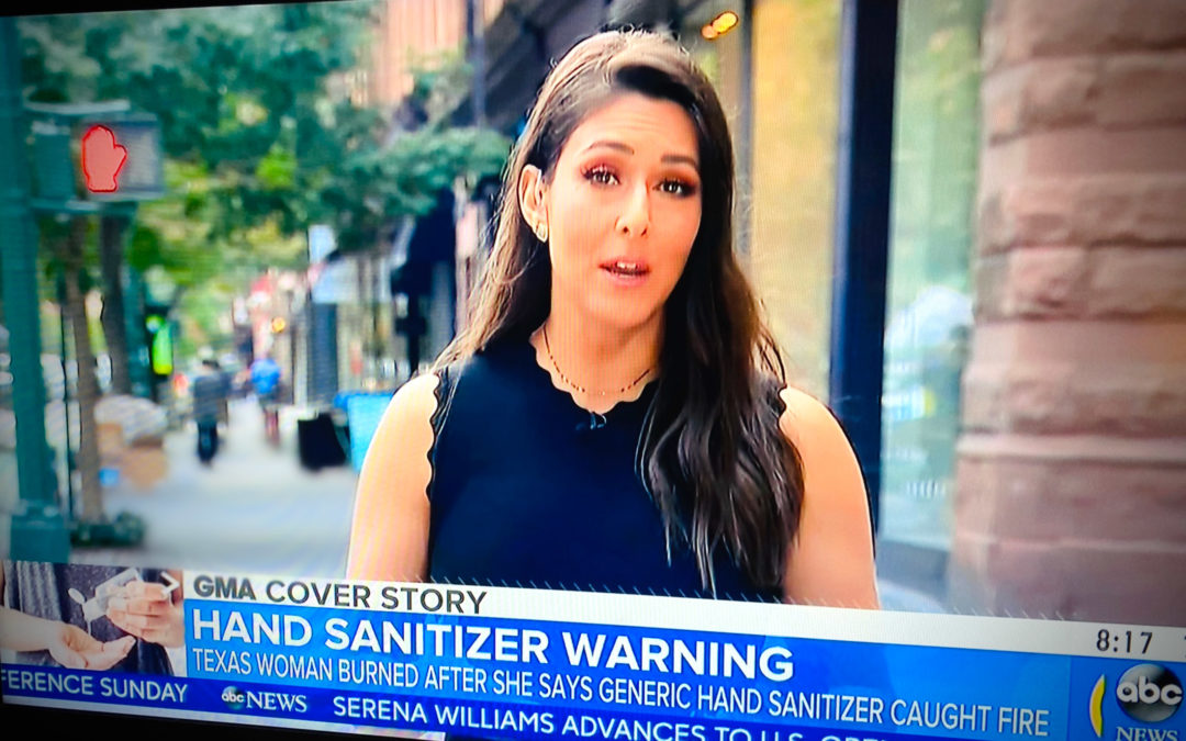 Alcohol-Based Hand Sanitizer Sparks House Fire – ABC News Reports